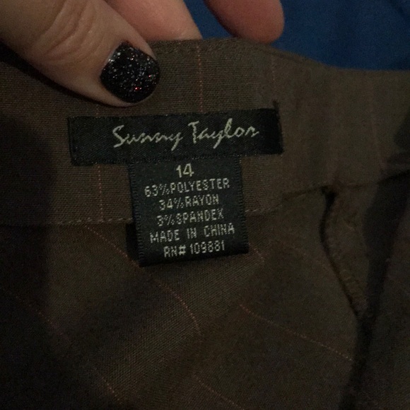 Sunny Taylor skirt size 14 - Picture 2 of 5